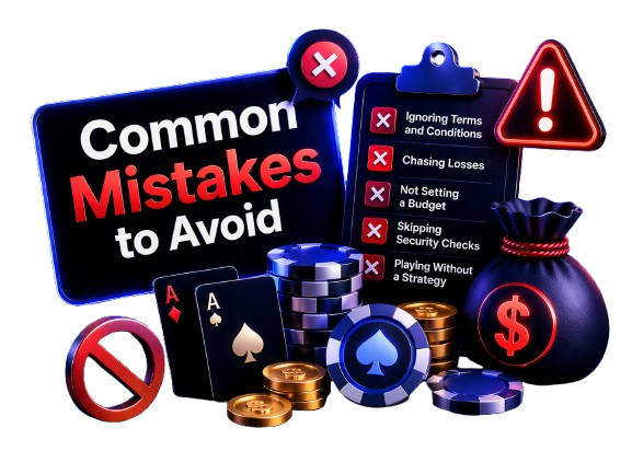 Common mistakes to avoid at $10 deposit casinos